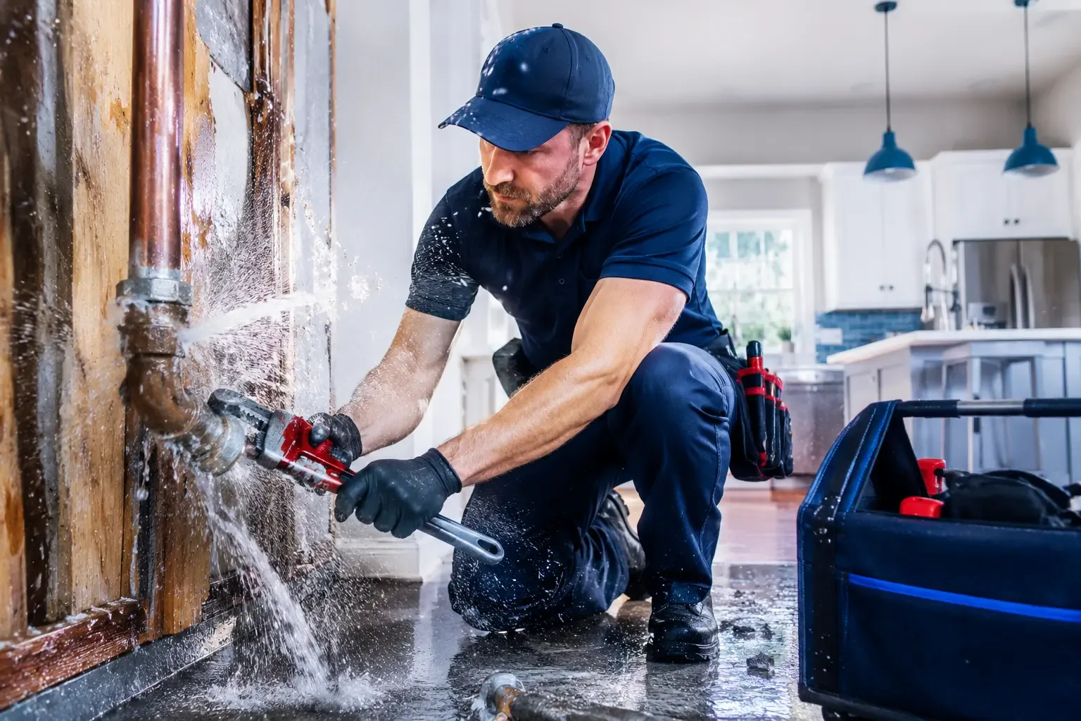 Local emergency pipe repair professionals in Warm Springs, VA